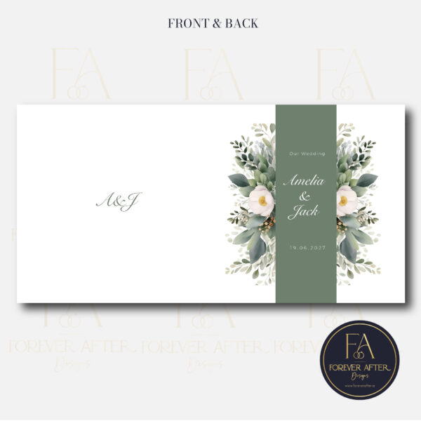 Design 1 SQUAREFOLD Website Pictures-02 Square Fold Invite : Product code SQF001