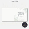 Square Fold Invite : Product code SQF003