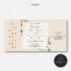 Gate Fold Invite : Product code GF010