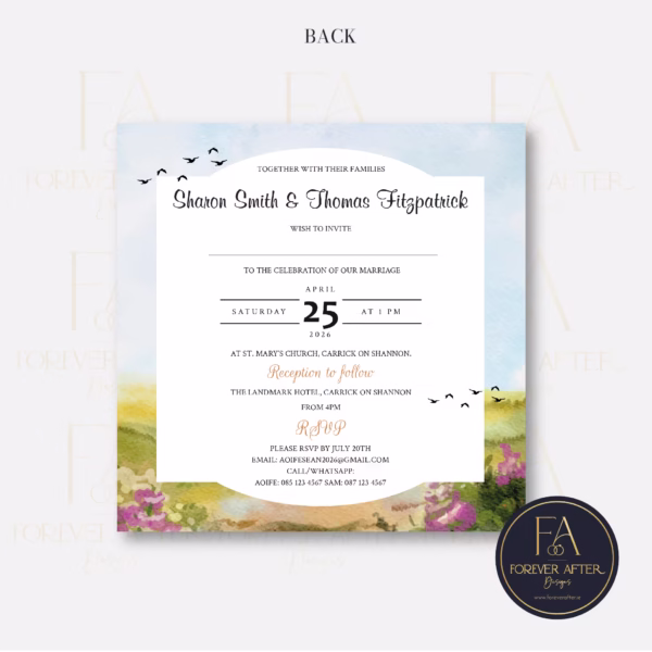 Square Invite : Product code SQ012