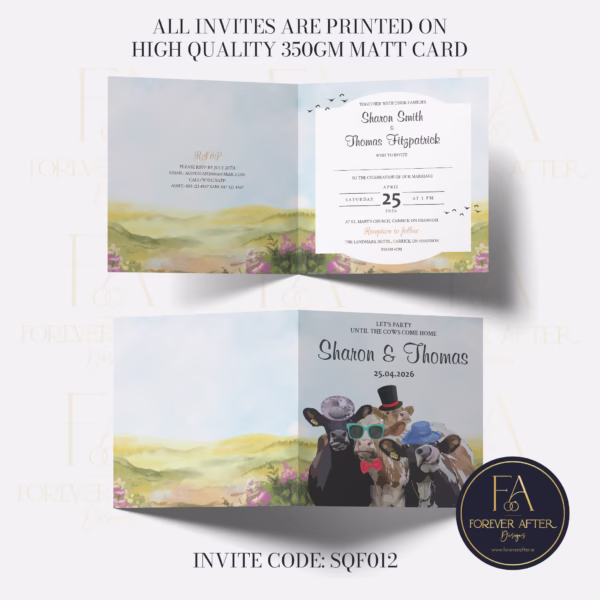 Design 12 SQUAREFOLD Website Pictures-01 Square Fold Invite : Product code SQF012