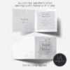 Square Fold Invite : Product code SQF014