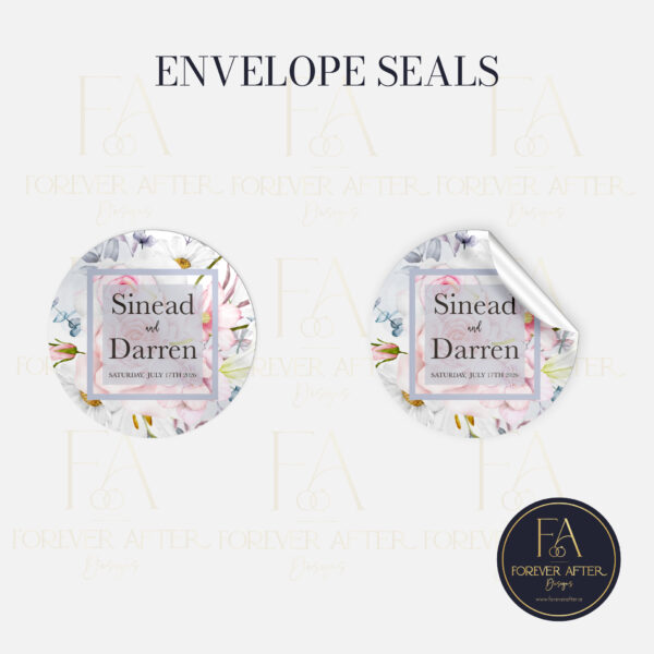 Square Fold Invite : Product code SQF014