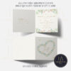 Design 15 SQUAREFOLD Website Pictures-01 Square Fold Invite : Product code SQF015