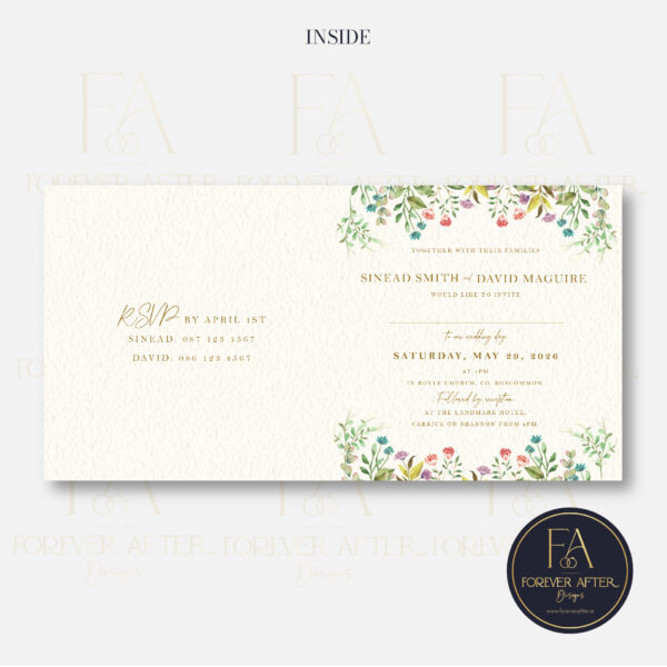 Design 15 SQUAREFOLD Website Pictures-03 Square Fold Invite : Product code SQF015
