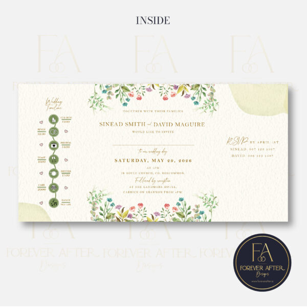 Design 15 Website Pictures GATEFOLD-02 Gate Fold Invite : Product code GF015