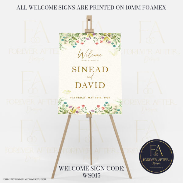 Welcome Sign : WS015