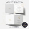 Square Fold Invite : Product code SQF016