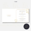 Square Fold Invite : Product code SQF016