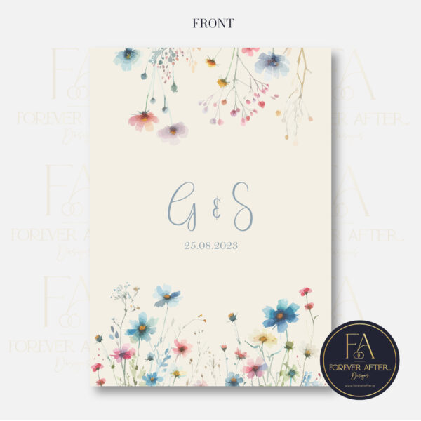 A5 Invite : Product code A5017