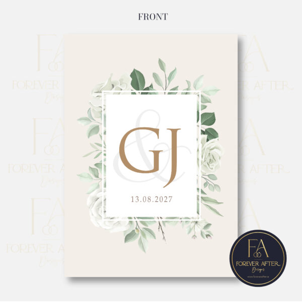 A5 Invite : Product code A5006