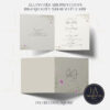 Square Fold Invite : Product code SQF007