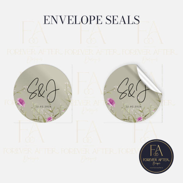 Square Fold Invite : Product code SQF007