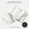 Gate Fold Invite : Product code GF008