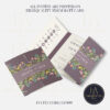 Gate Fold Invite : Product code GF009