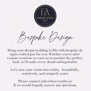 Bespoke Wedding Design