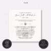 Square Invite : Product code SQ018 (Watercolour Venue Invites)